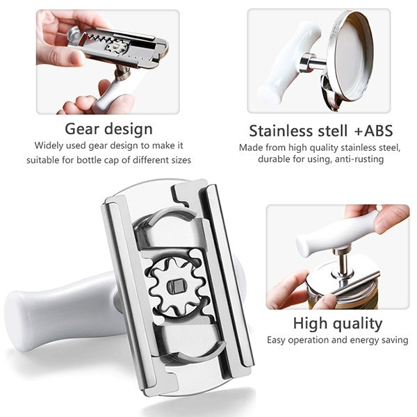 Adjustable Jar Opener Stainless Steel
